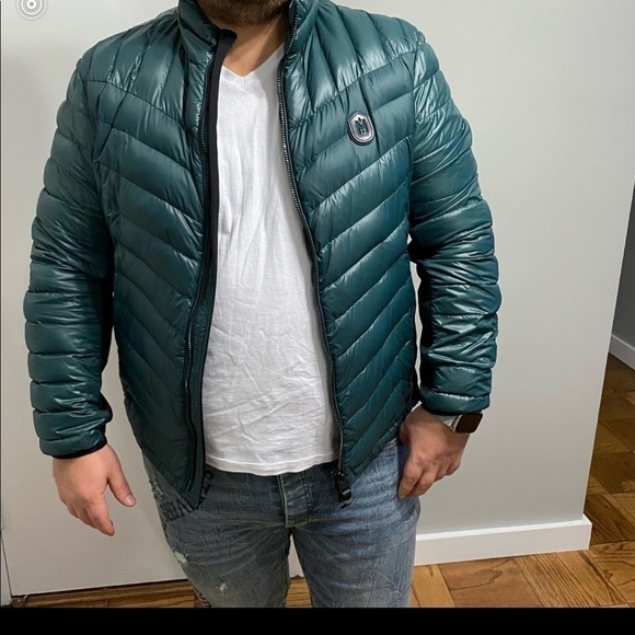 Mackage Matteo Green Jacket size 44 - Picture 3 of 9